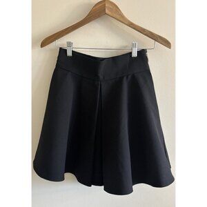 FRNCH Women's Skirt Size Small Black Pockets Mini Grunge Schoolgirl